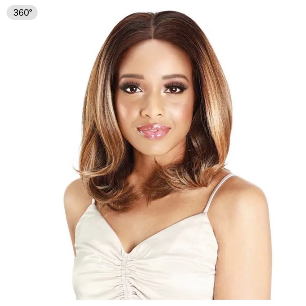 Zury Sis Human Hair Blend 13X4 HD Lace Wig - KAMELA